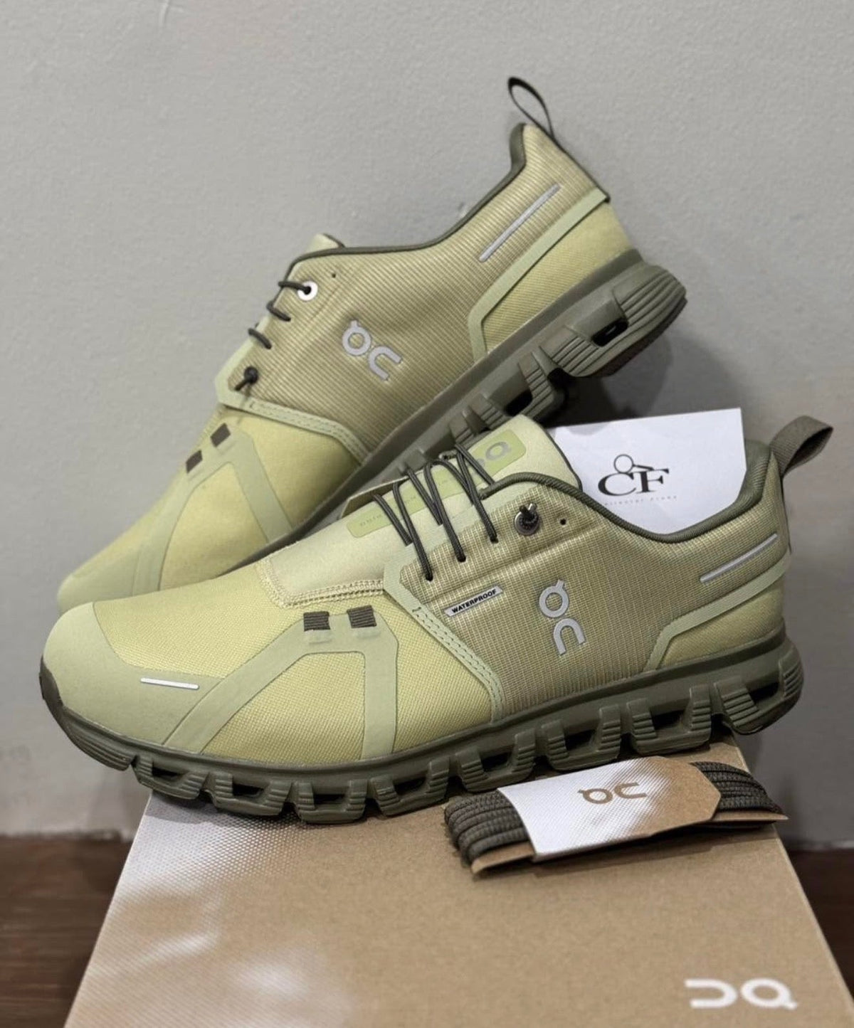 On Running Cloud 6 Waterproof Caper Grove