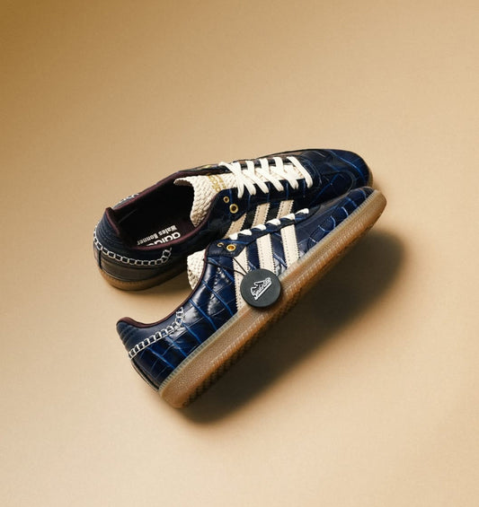 Samba Wales Bonner Navy Croc