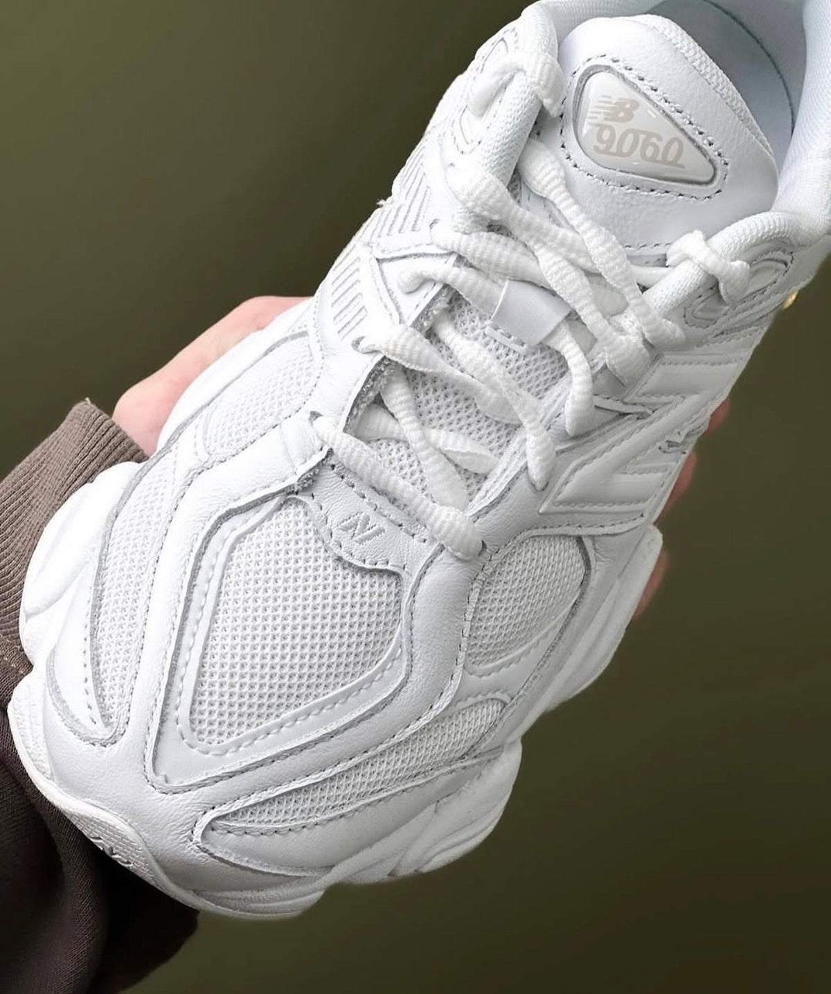 NB Balance 9060 Triple White Leather