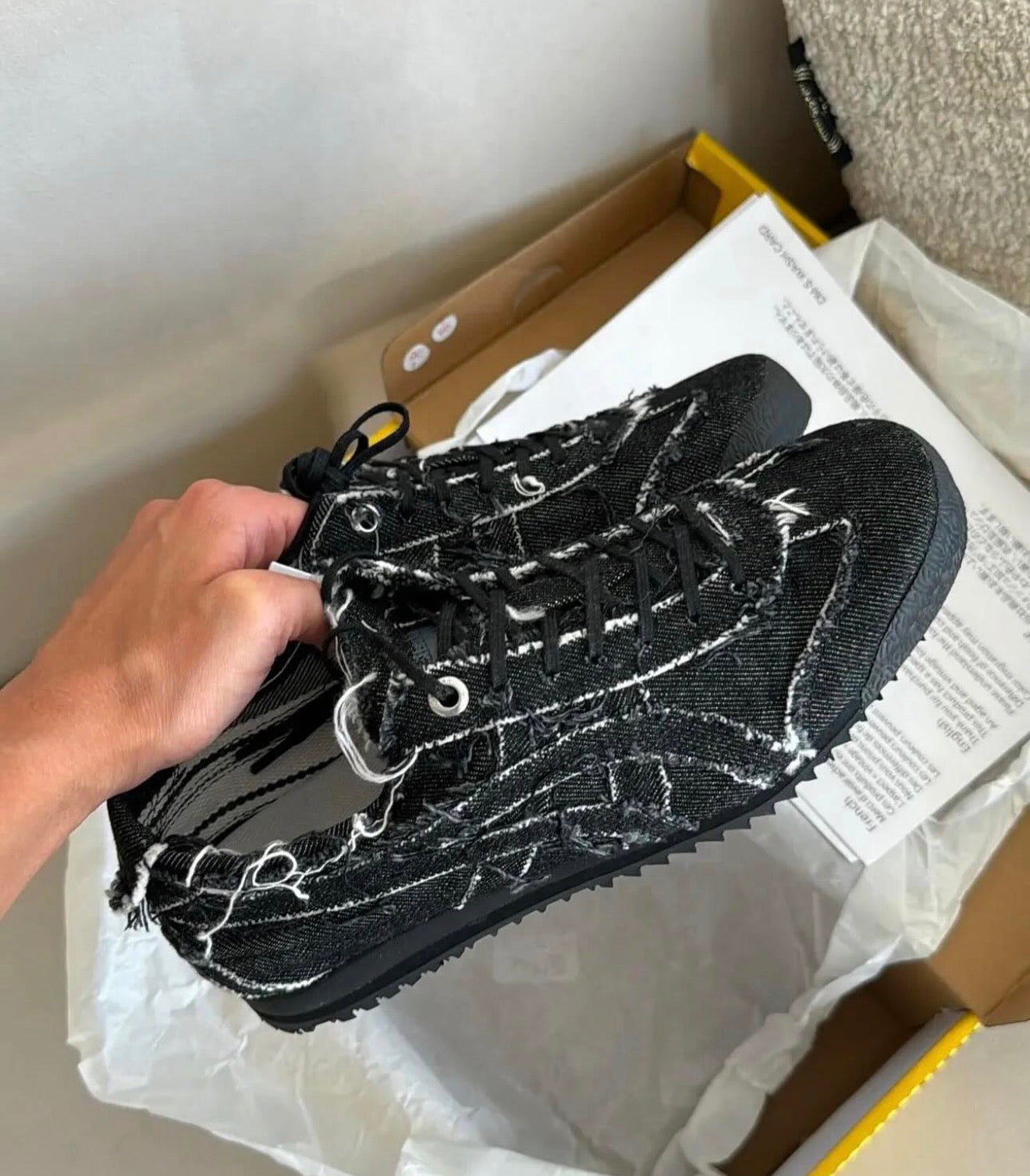 Mexico 66 SD Lace Up Black Denim