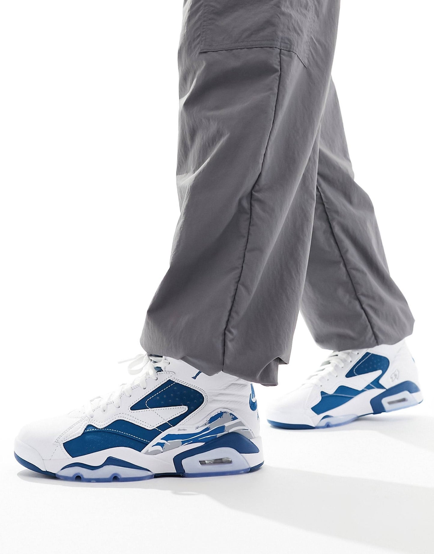 Air Jordan Jumpman MVP White Wolf Grey Industrial Blue