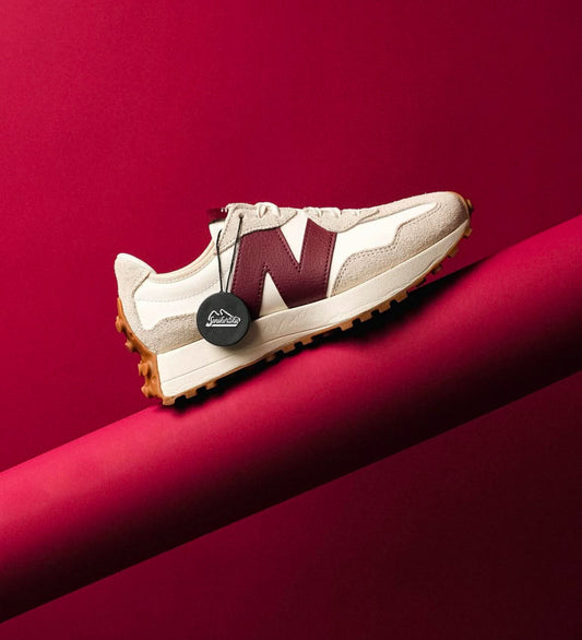 NB Balance 327 Moonbeam Burgandy