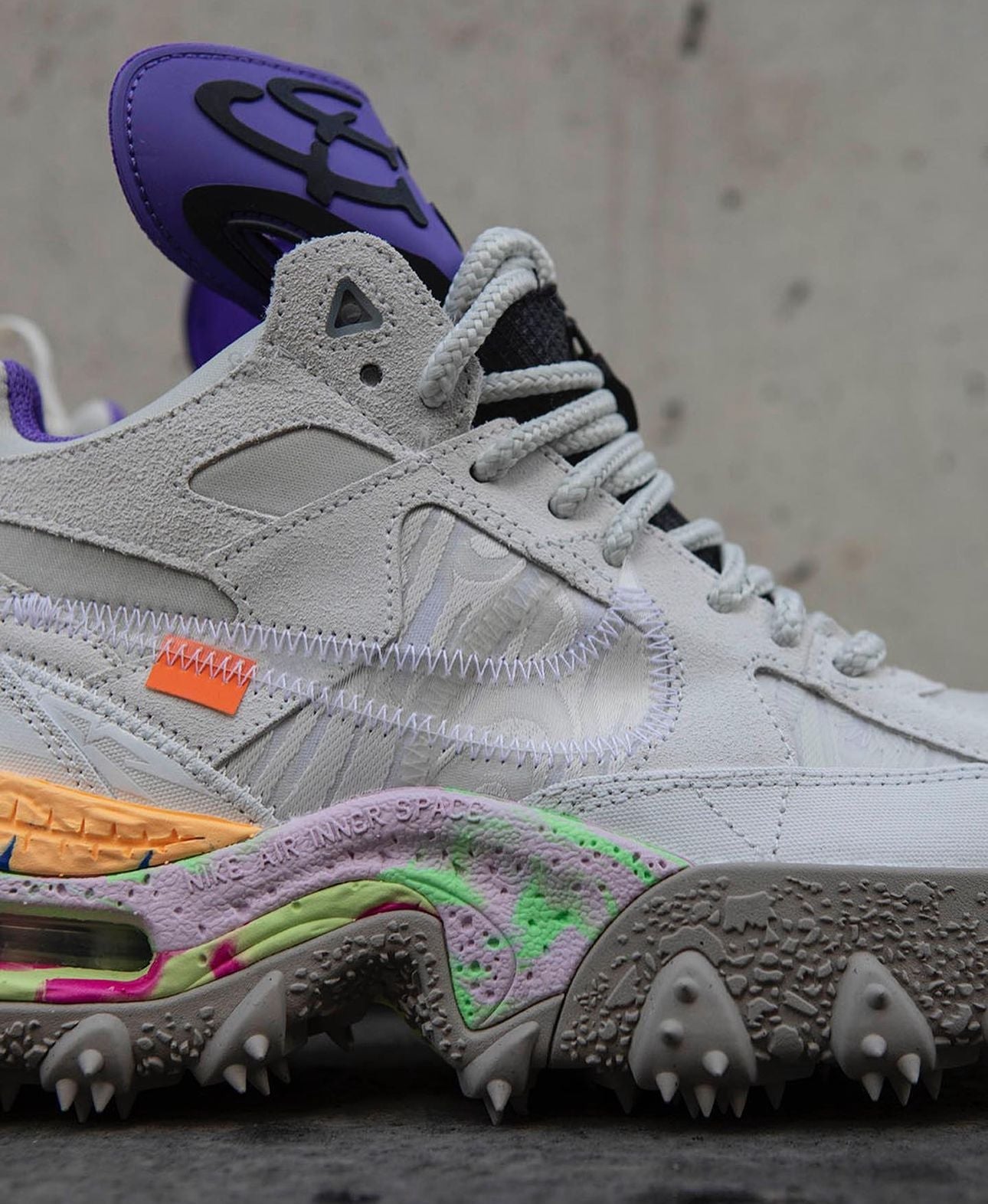 Off White x Air Terra Forma Summit White Psychic Purple