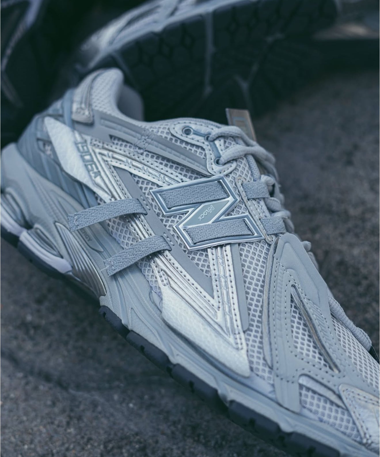 NB Balance 1906A Concrete Silver Metallic