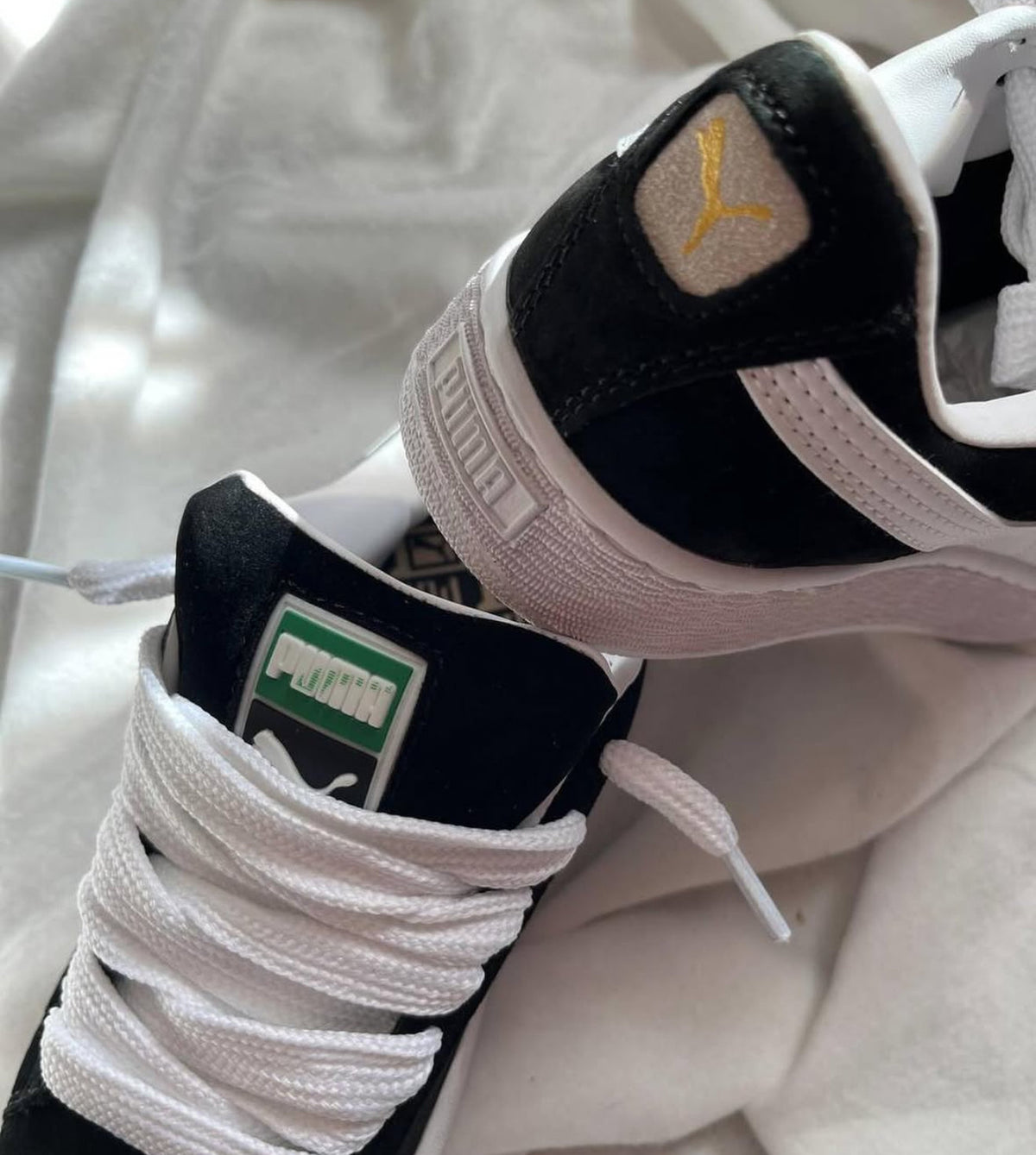 Puma Suede XL Black White