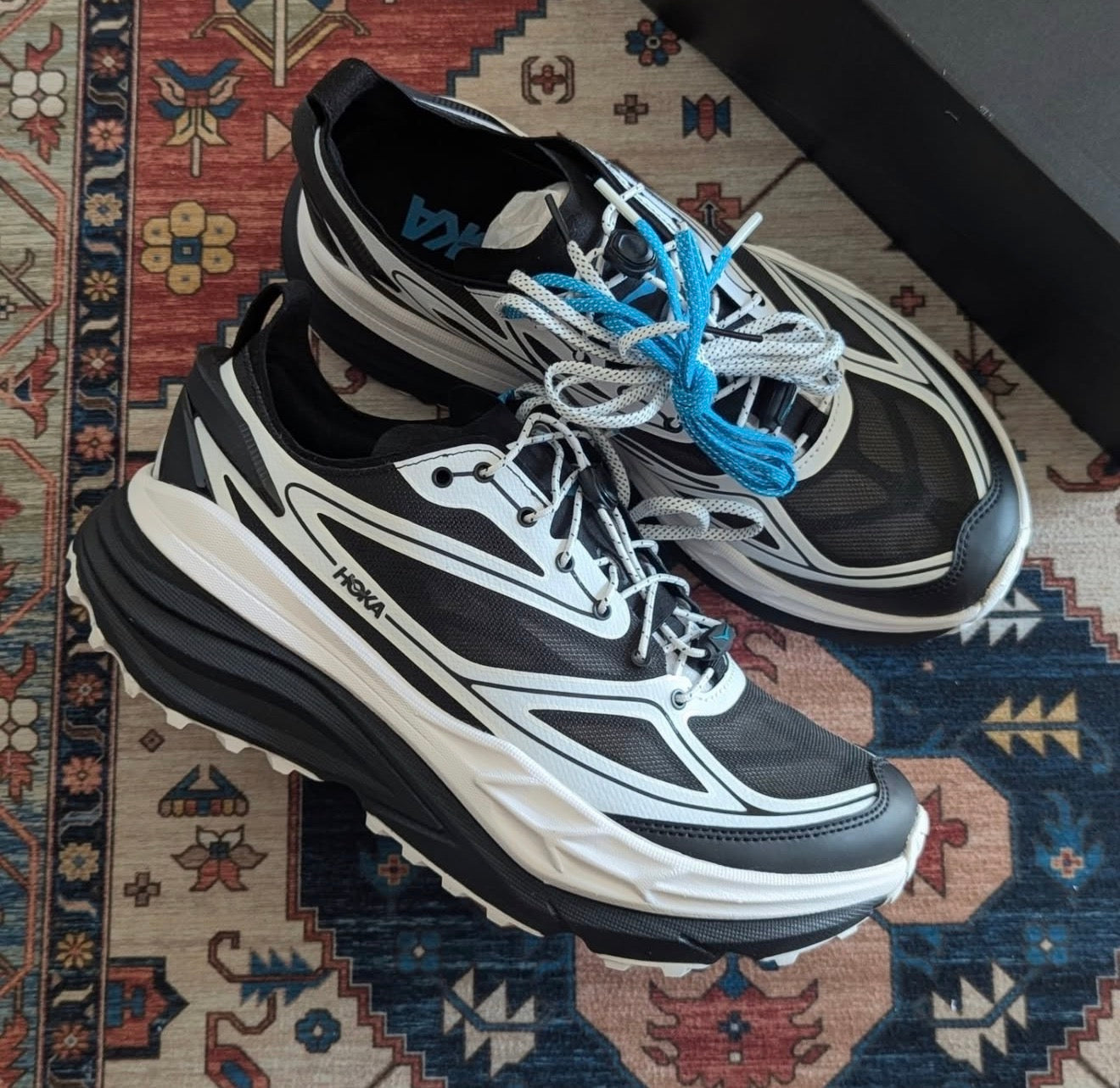 Hoka One One Stinson One7 Black White Dover Street Market Exclusive