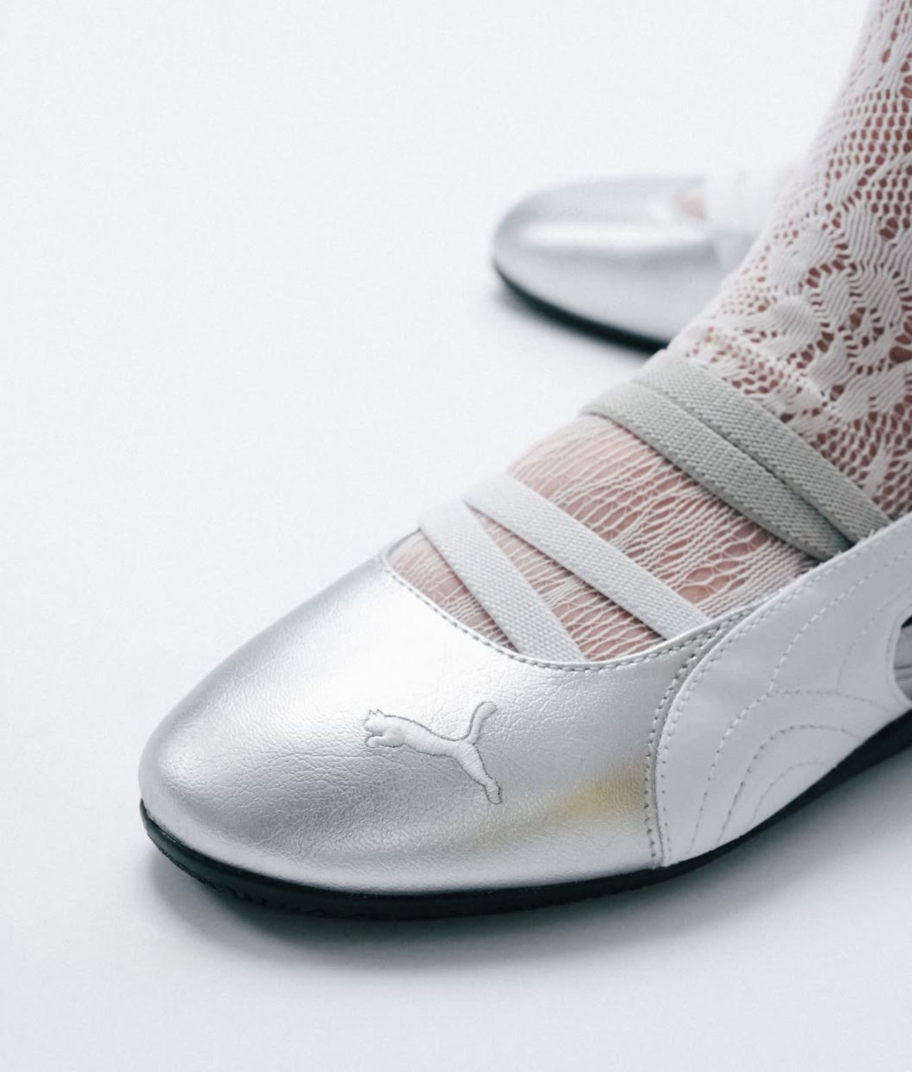 WMNs Puma Speedcat Ballet Silver – Red Sole Republic