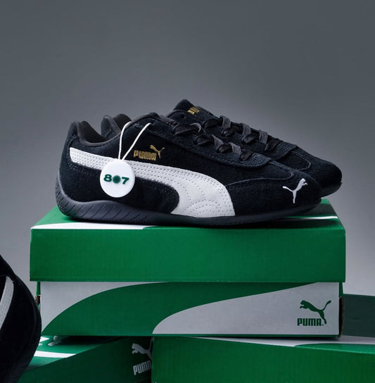 WMNs Puma Speed cat Black White