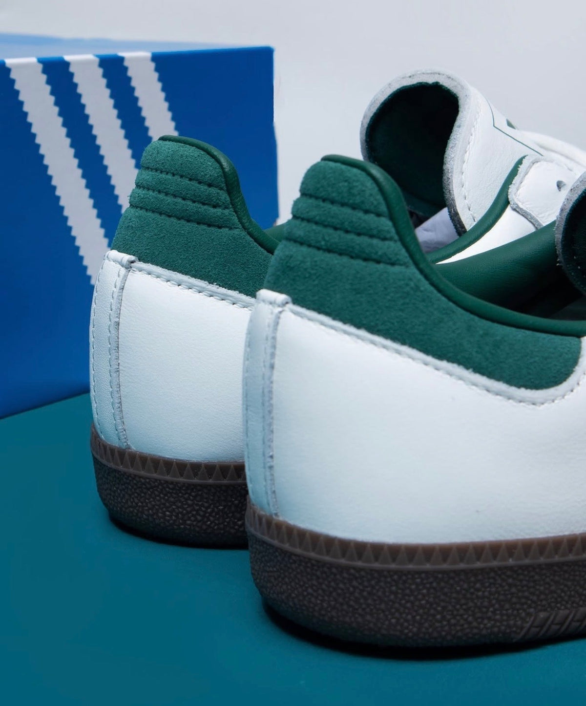 Samba Og White Navy Collegiate Green