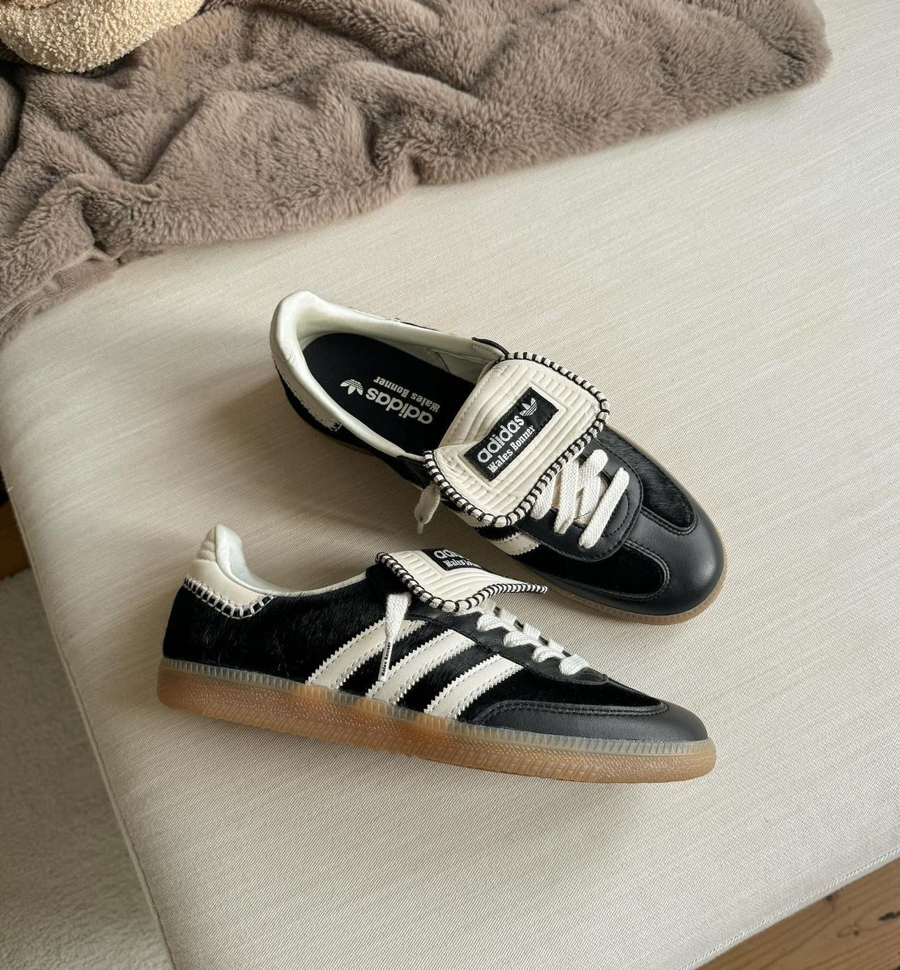 Samba Pony Tonal Wales Bonner Core Black
