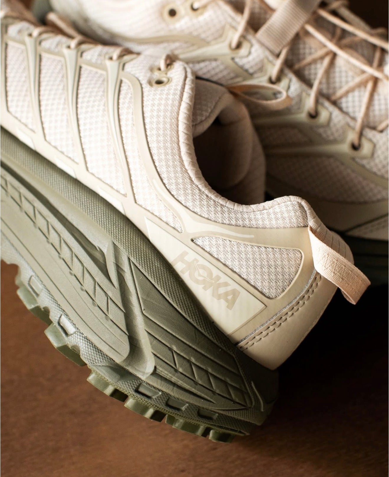 Hoka One One Mafate Three2 Oat Milk