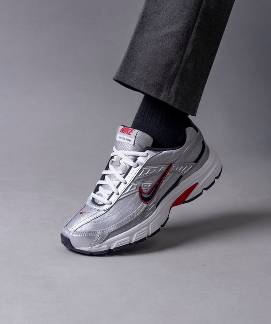 Initiator Metallic Silver Red