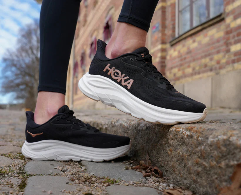 Hoka One One Clifton 10 Black Rose Gold