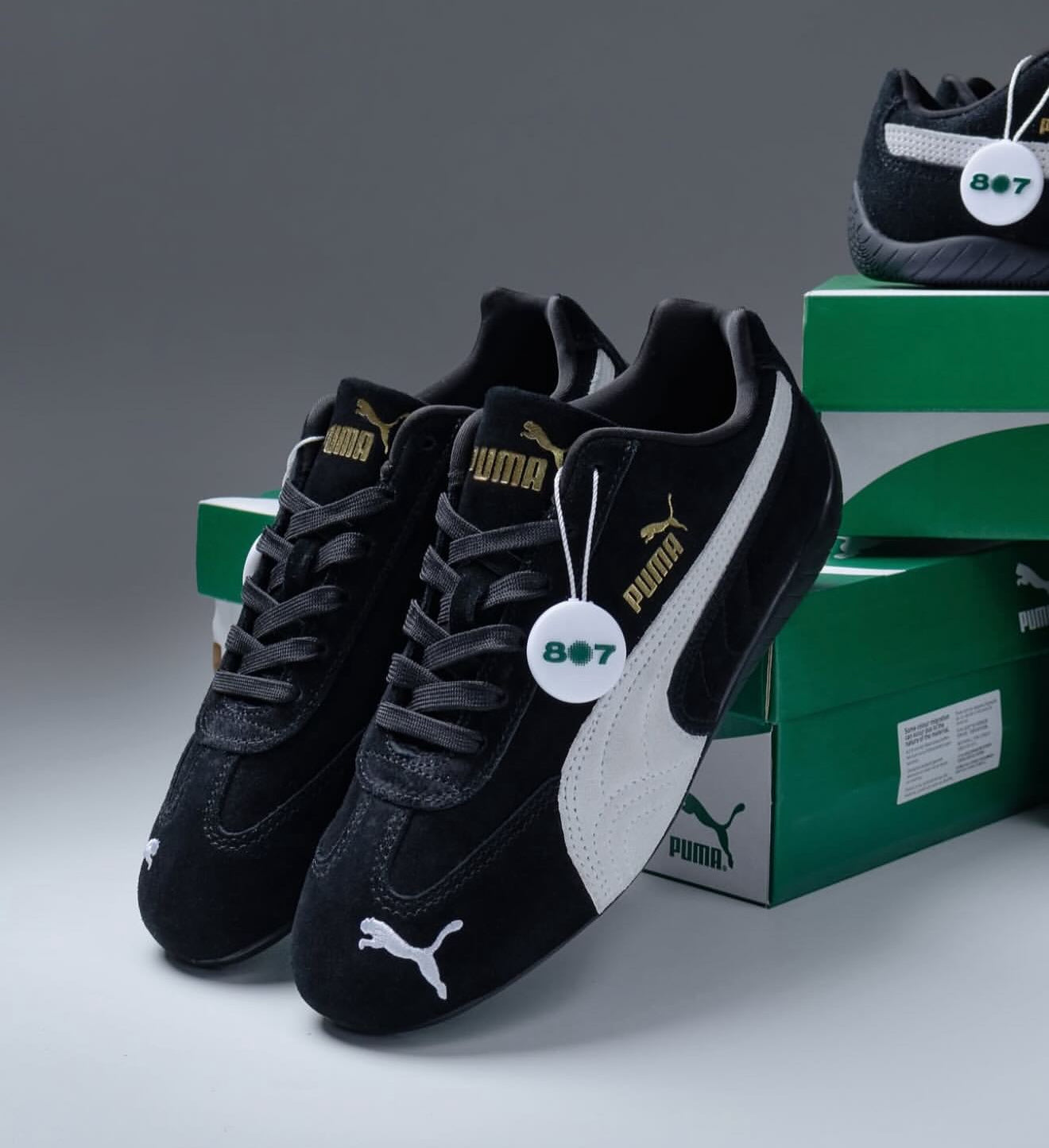 WMNs Puma Speedcat Black White