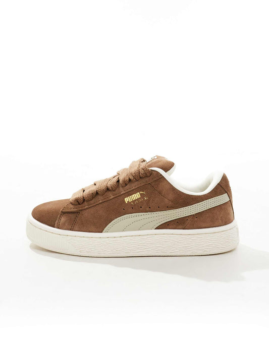 Puma Suede XL Tan White