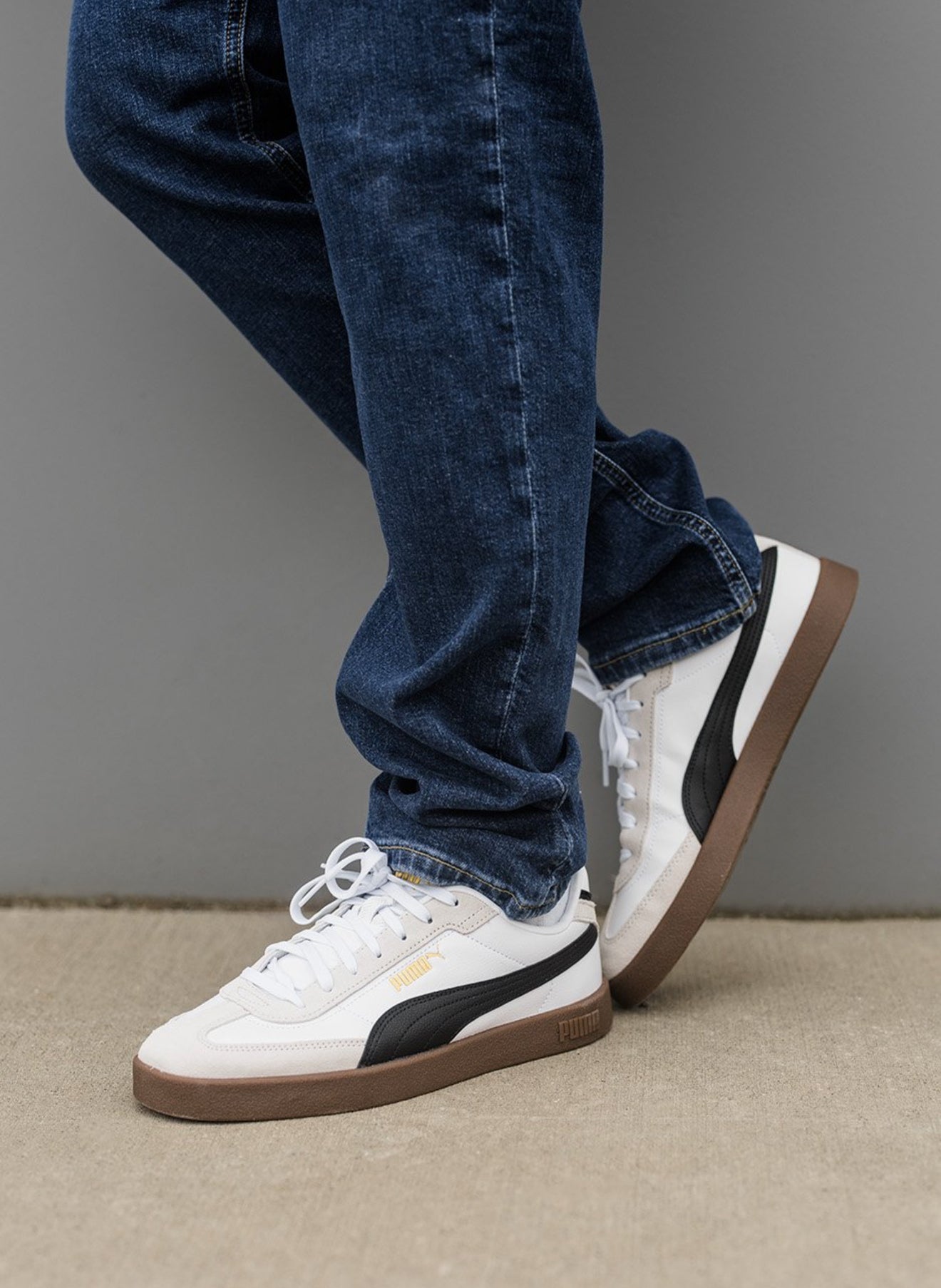 Puma club II Era Trainers white Black