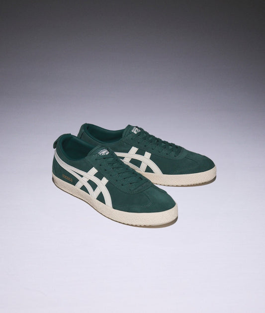 Mexico 66 Lace Up Delegation Pine Green Cream