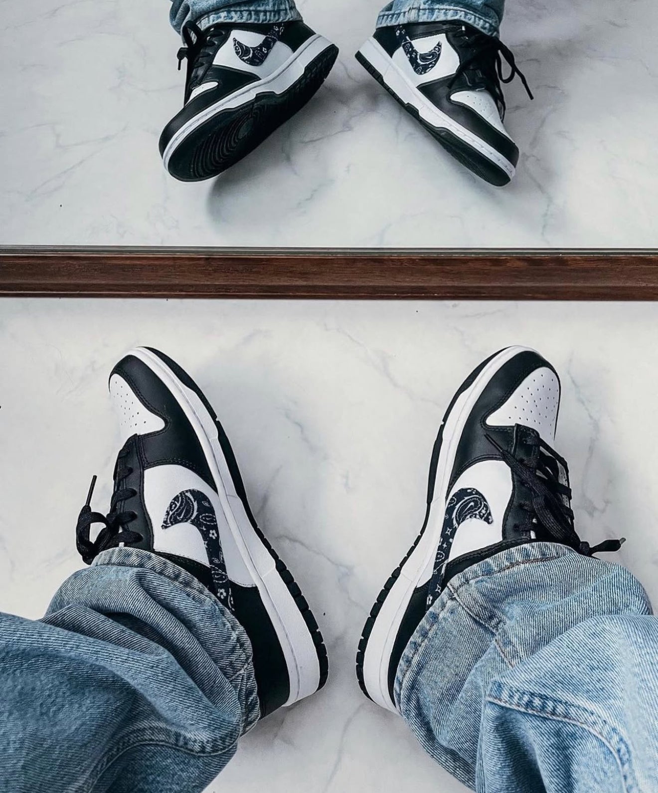 Dunk Low Essential Paisley Pack Black