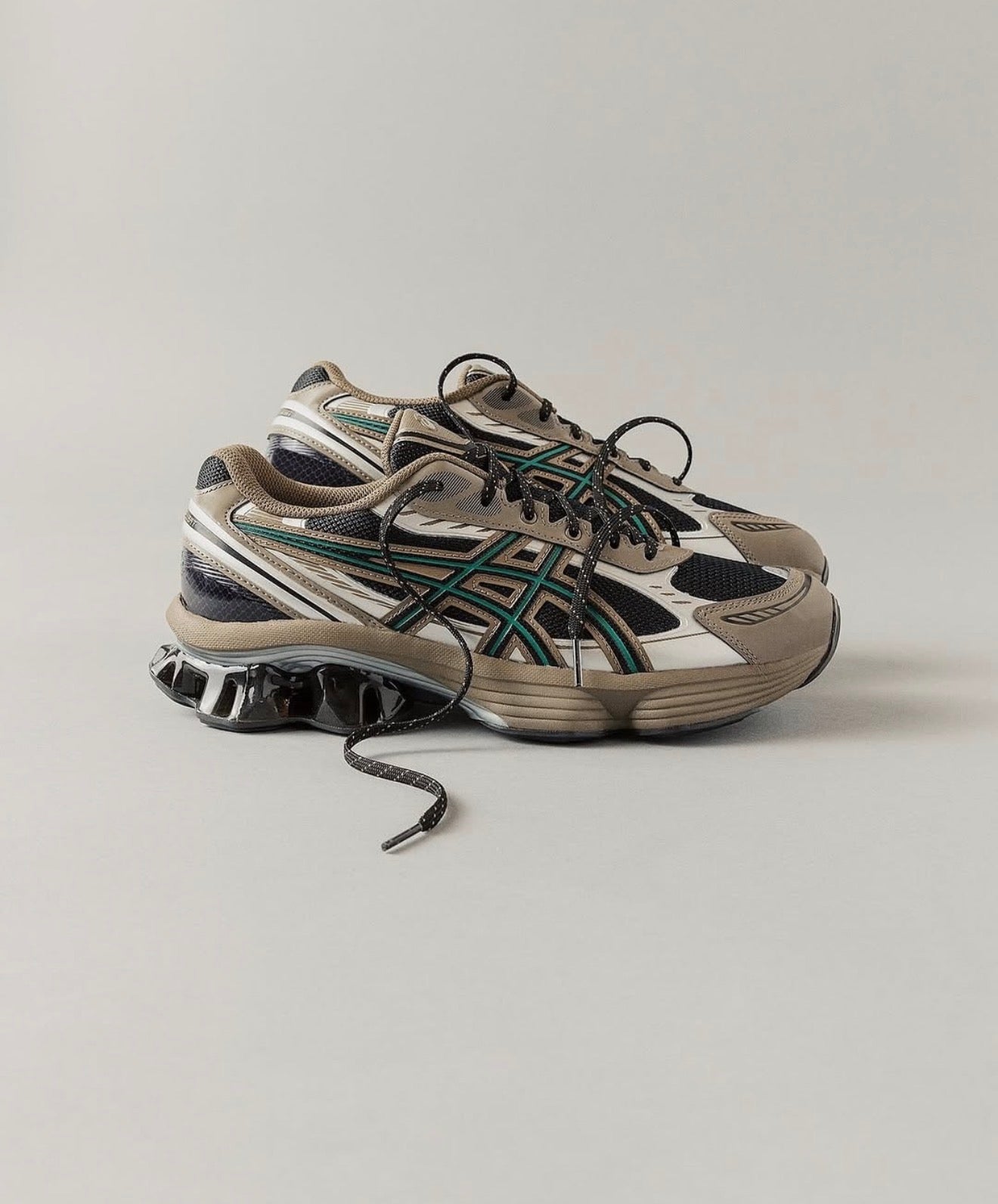 Gel-Kinetic Fluent Trainers Black Dark Taupe