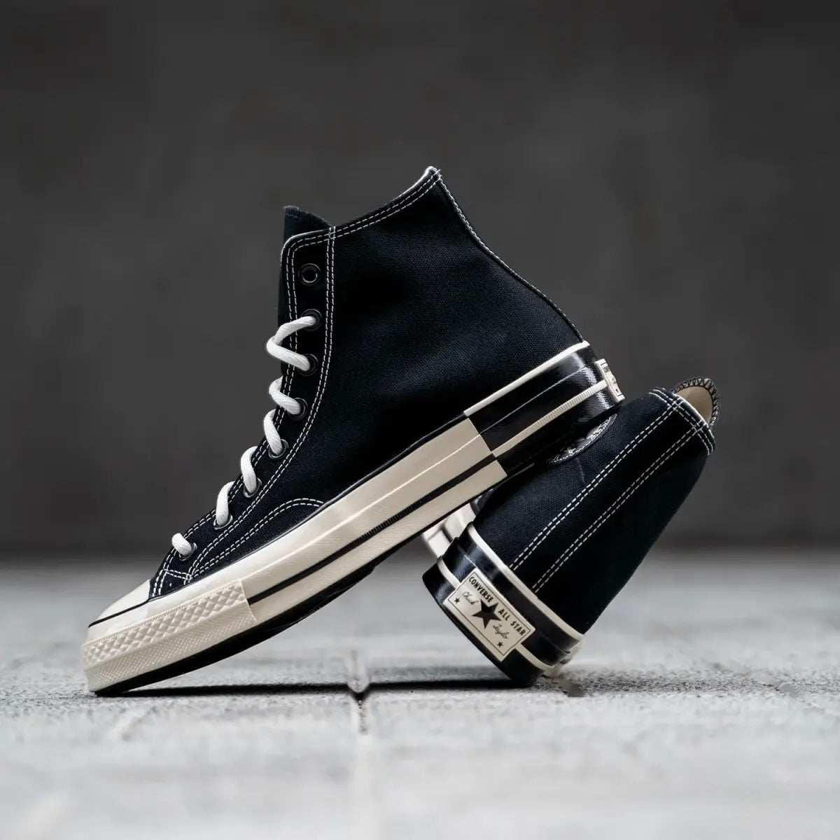 Converse Chuck 70 High Black Natural Ivory