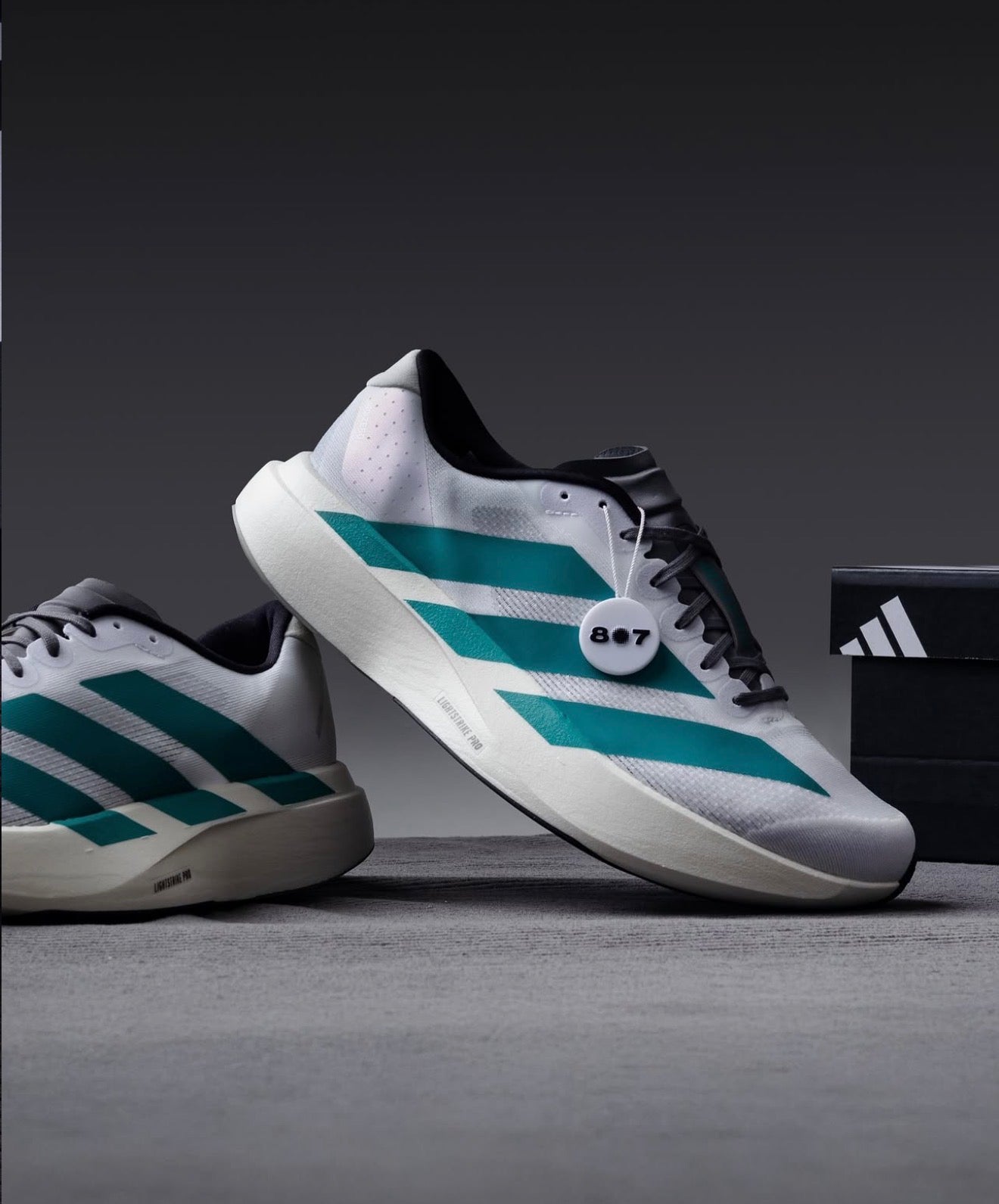 Adizero SL White Pure Teal