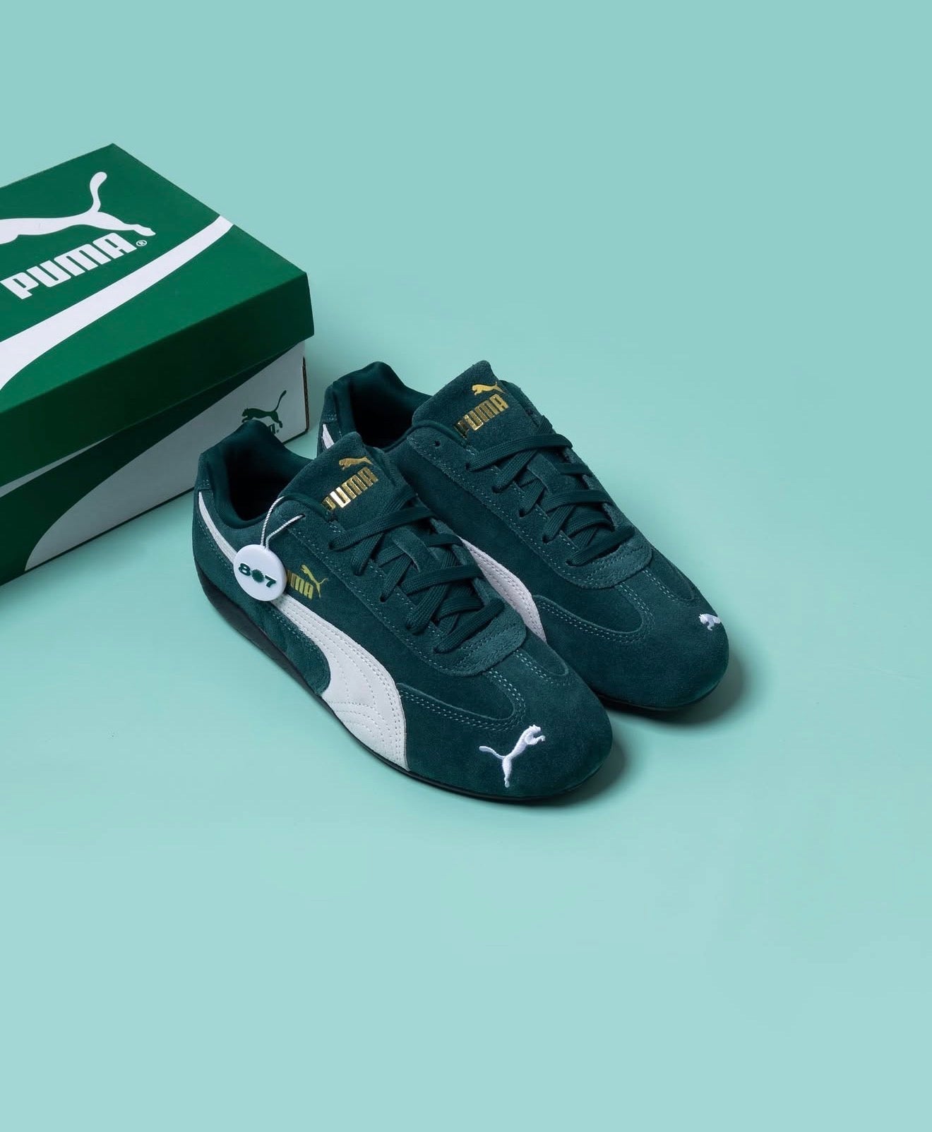 WMNs Puma Speedcat OG Dark Myrtle White