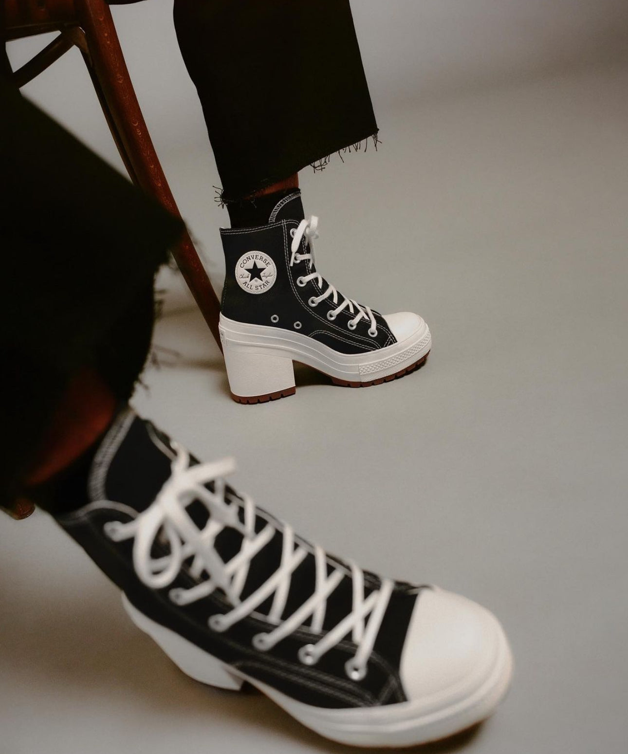 WMNs Converse Chuck 70 De Luxe Heel “ Black “