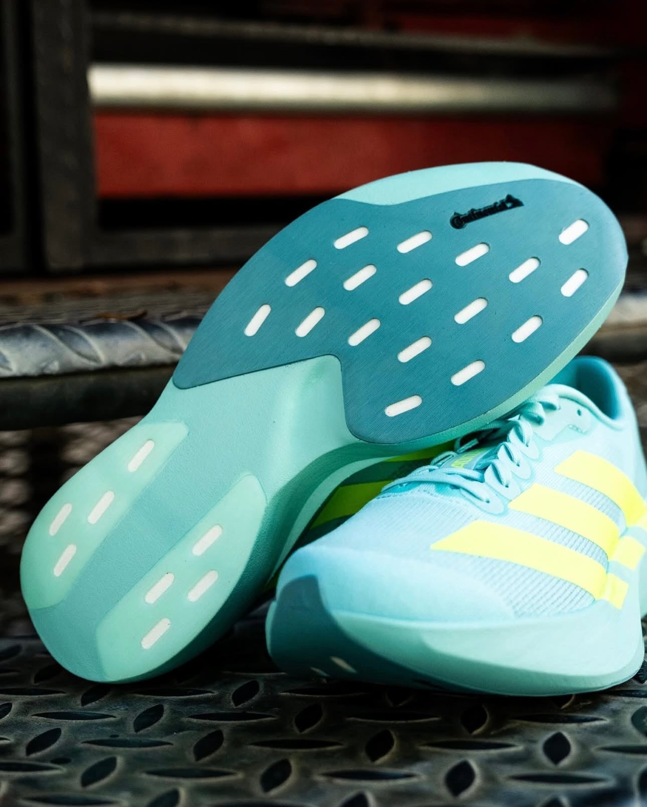 WMNs Adizero Evo SL Flash Aqua Lucid Lemon