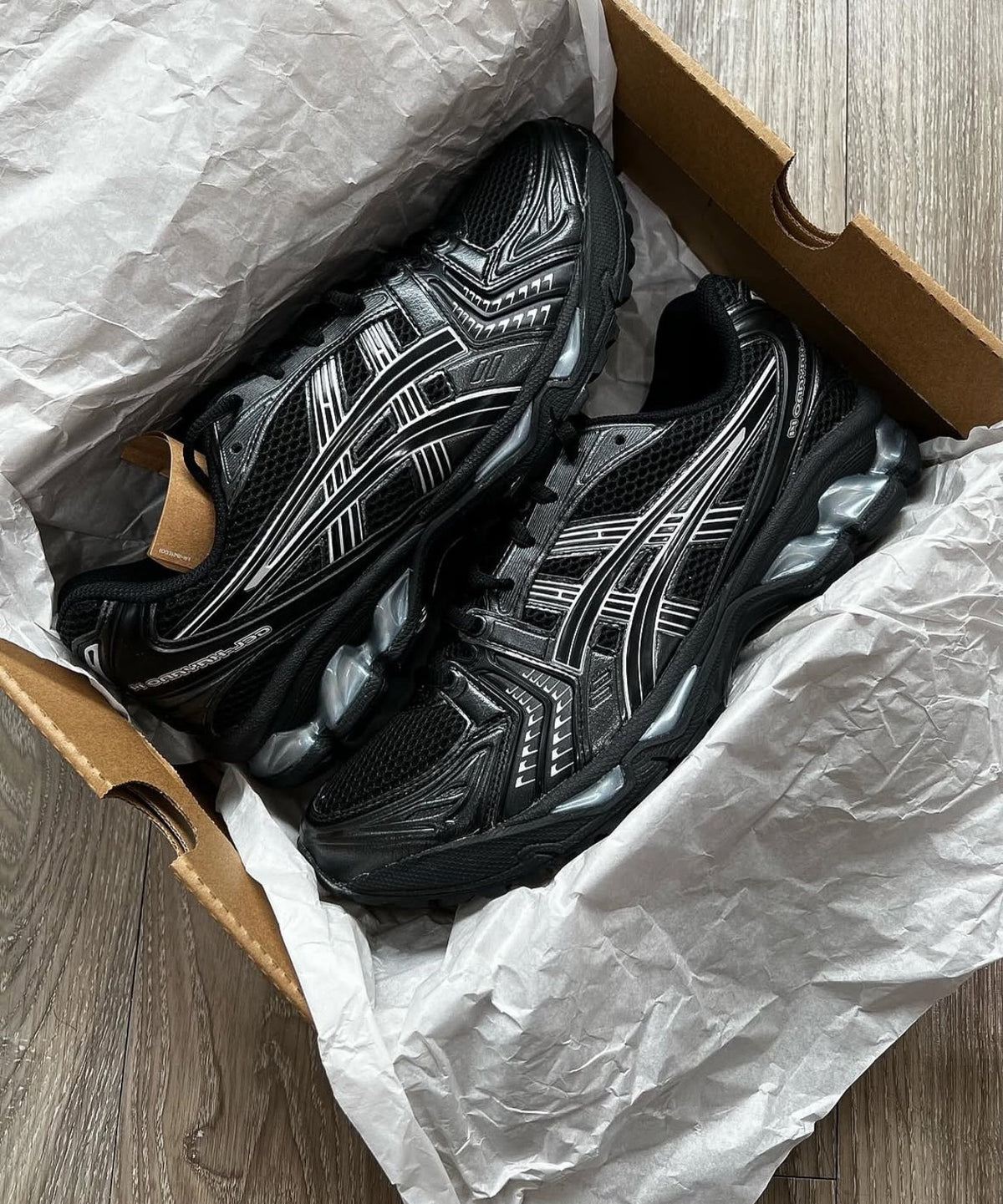 Gel Kayano 14 Black Pure Silver