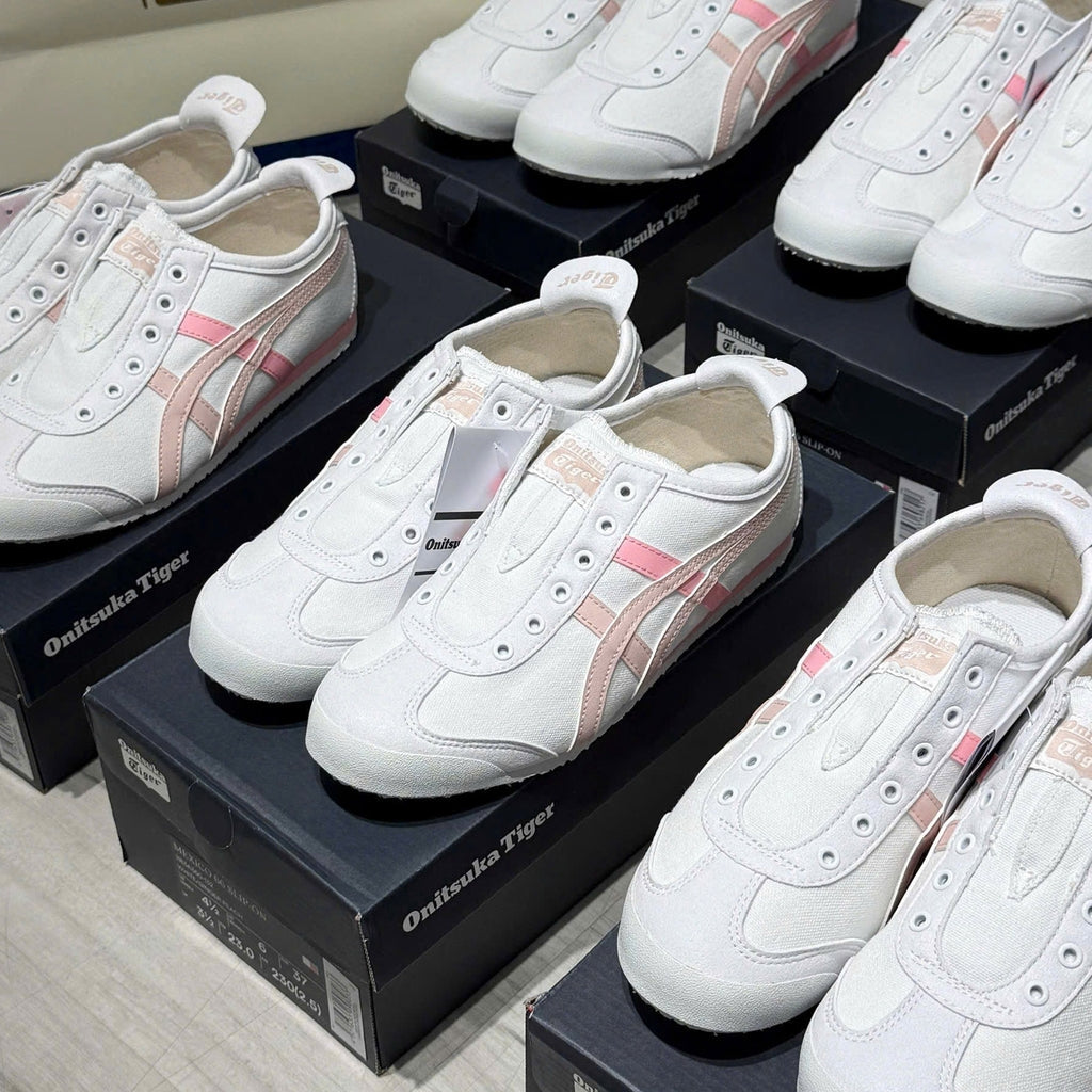 WMNs Mexico 66 Slip-On White Ginger Peach