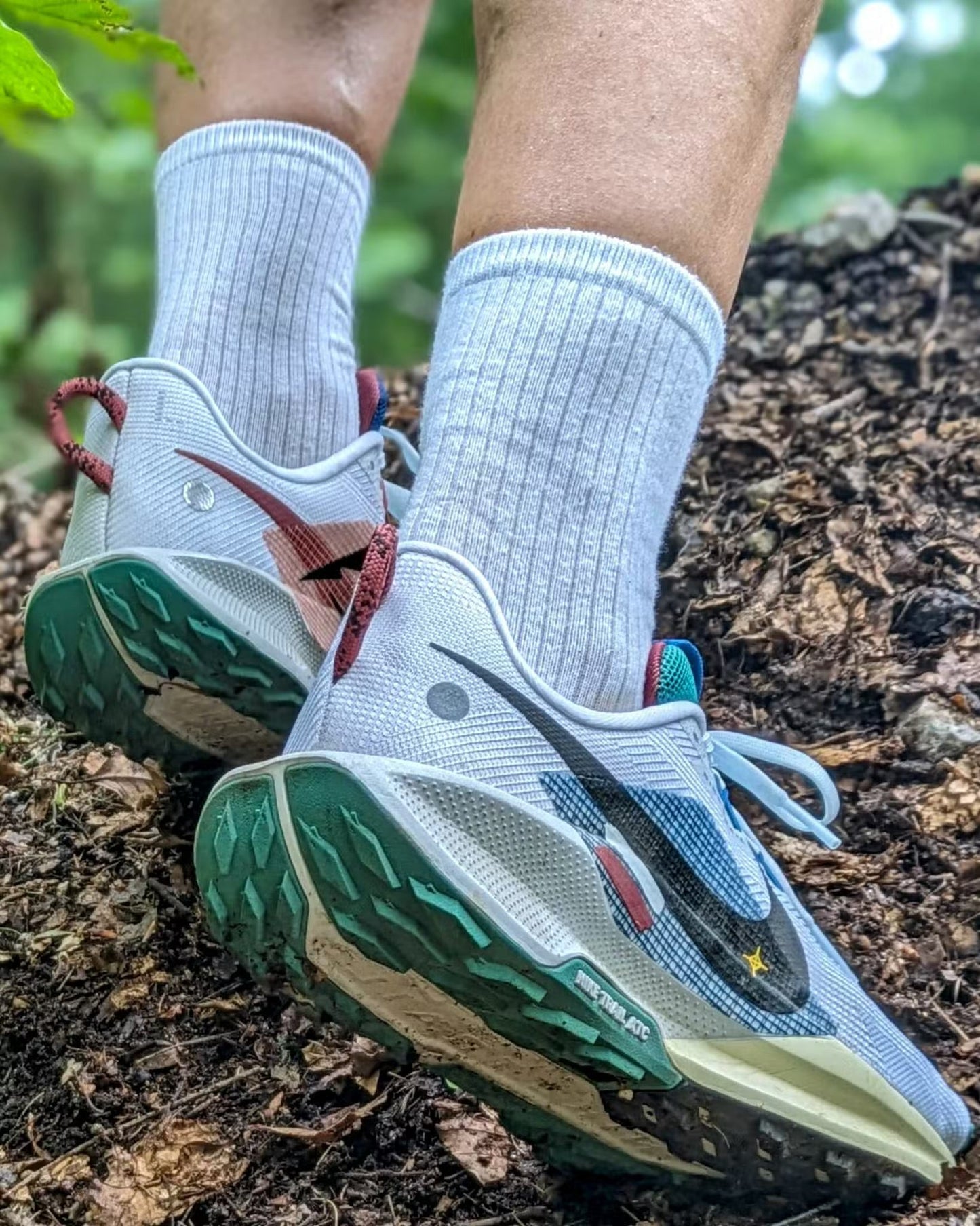 Zoom Pegasus Trail 5 Court Blue Cedar