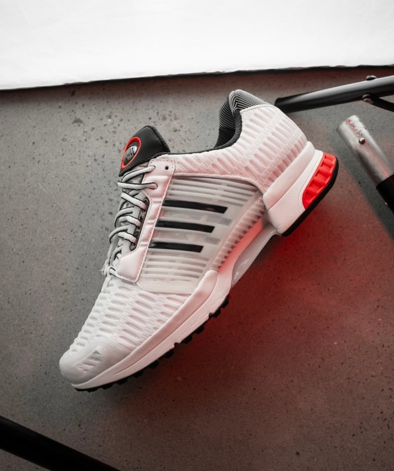 Climacool 1 Core Black Red Cloud White