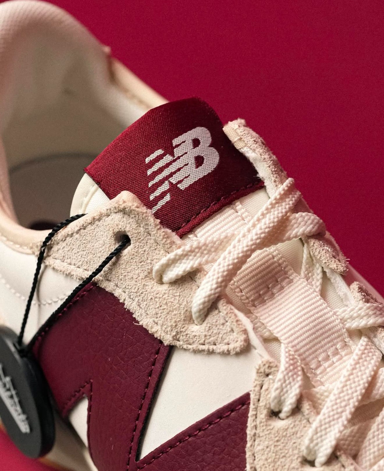 NB Balance 327 Moonbeam Burgandy
