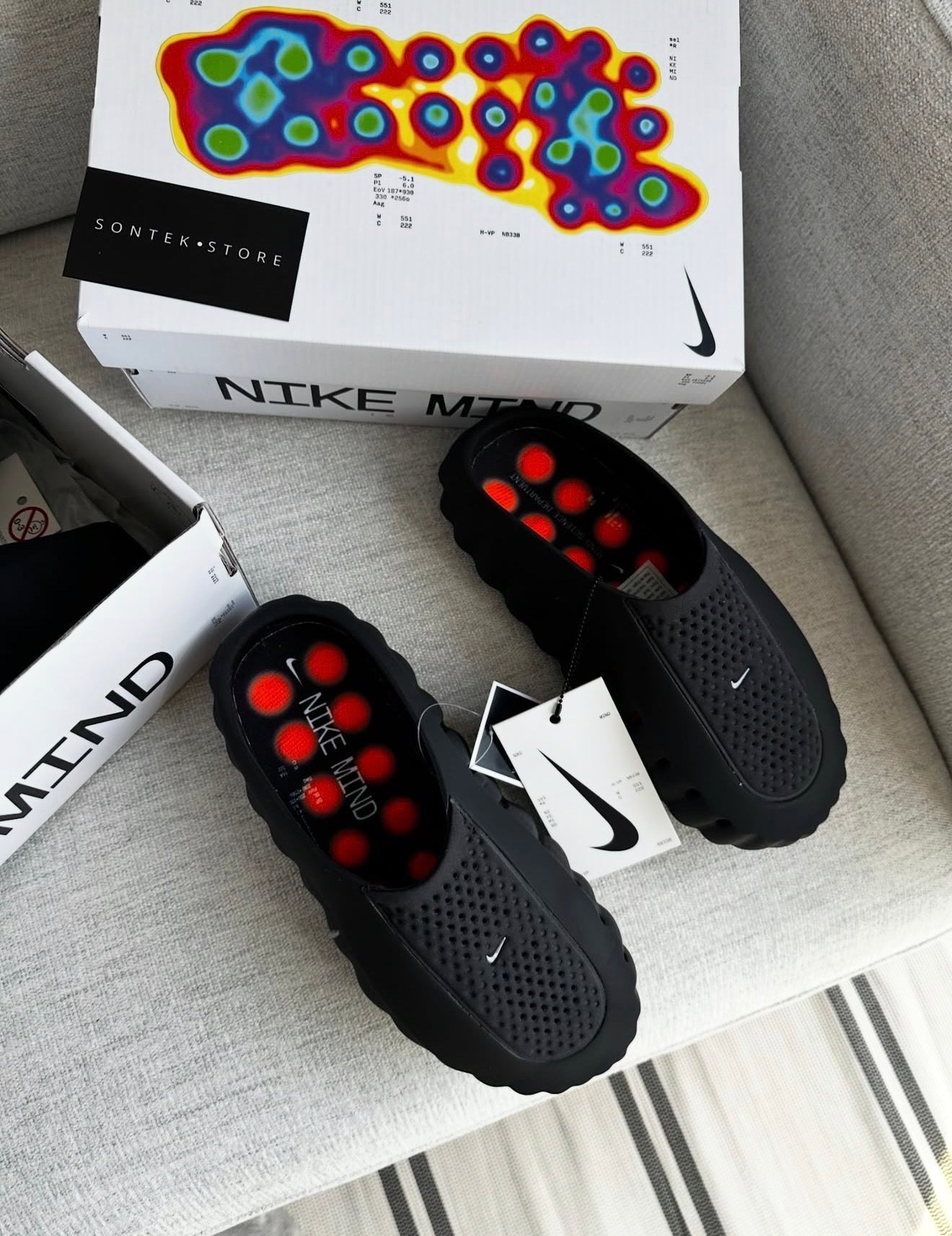 Mind 001 Slide Black Chrome