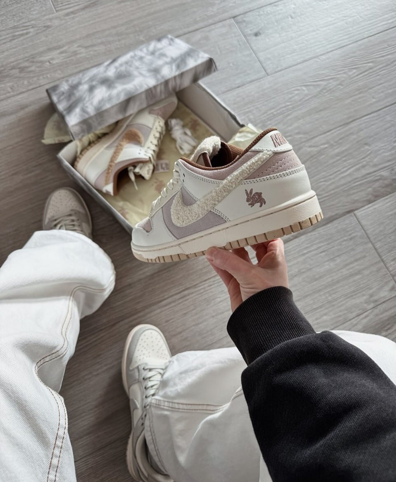 WMNS Dunk Low Retro PRM Year of the Rabbit Fossil Stone