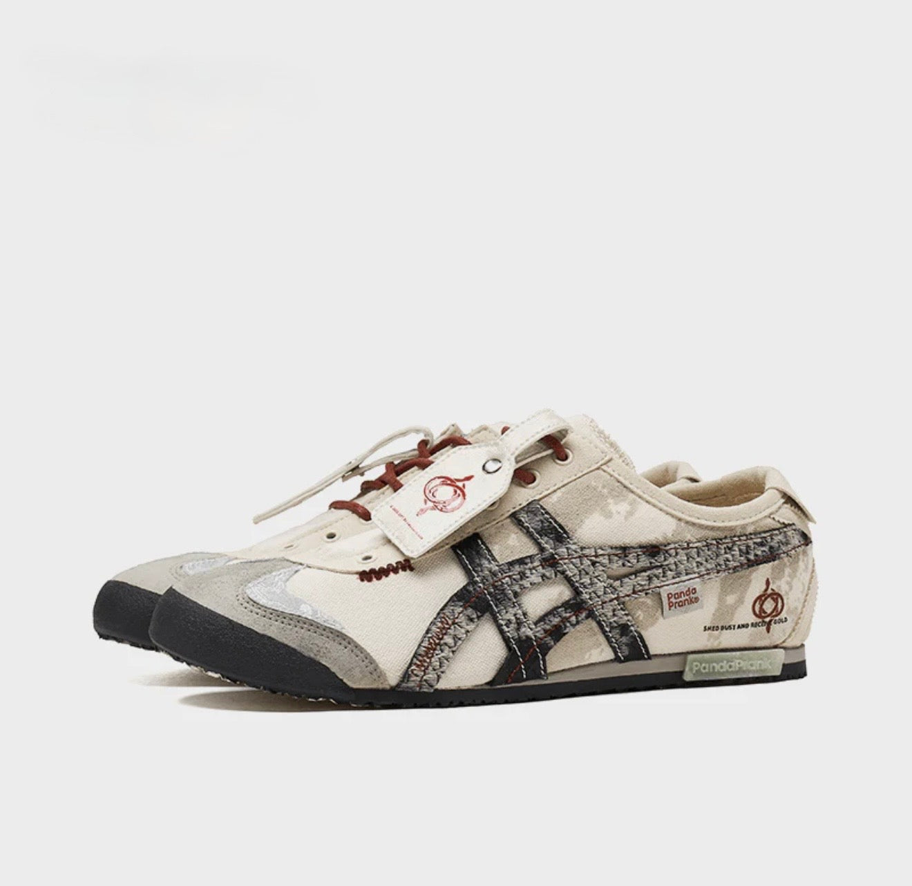 Mexico 66 Lace Up x Panda Prank ( Custom )