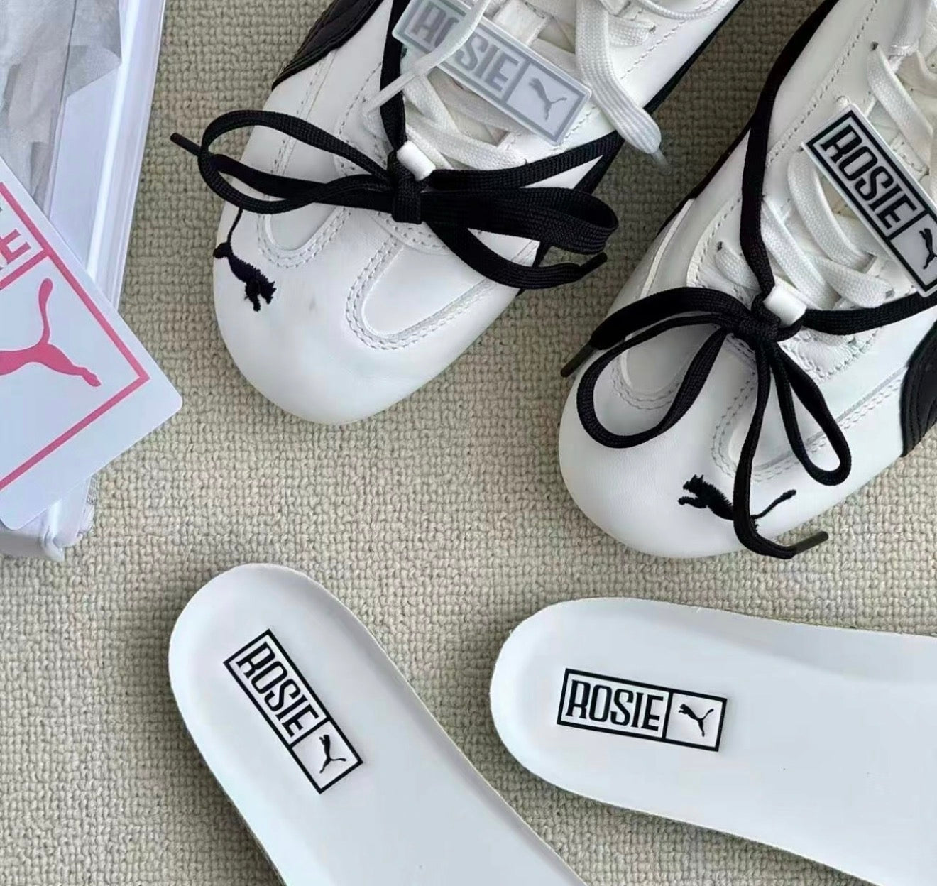 WMNs SpeedCat Leather Rosé White