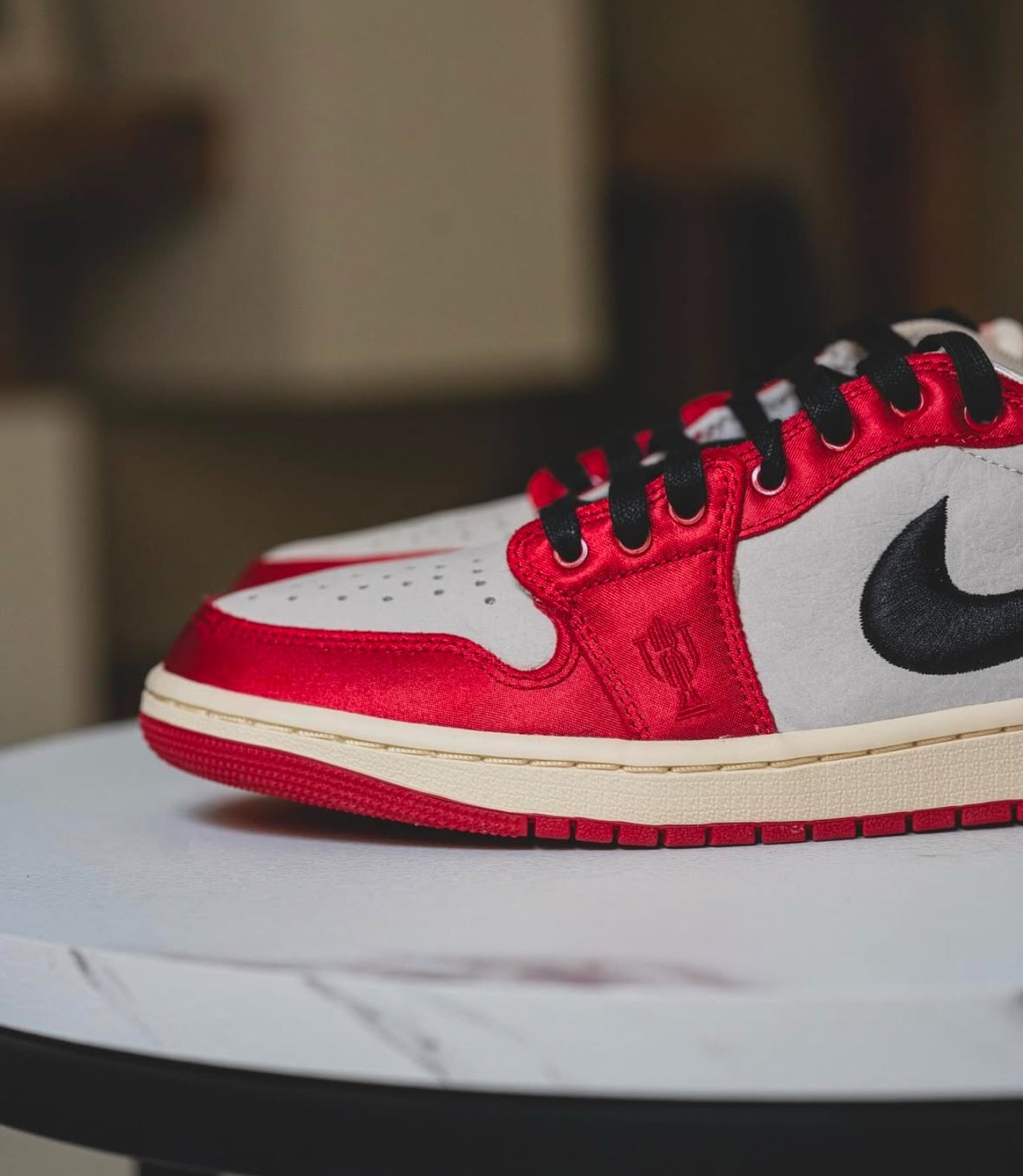 Air Jordan 1 Low x Trophy Room - Varsity Red (UA)