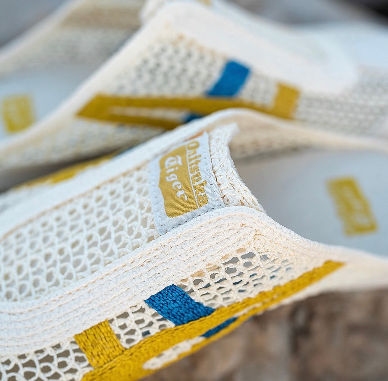 Mexico 66 Sabot Cream Mustard