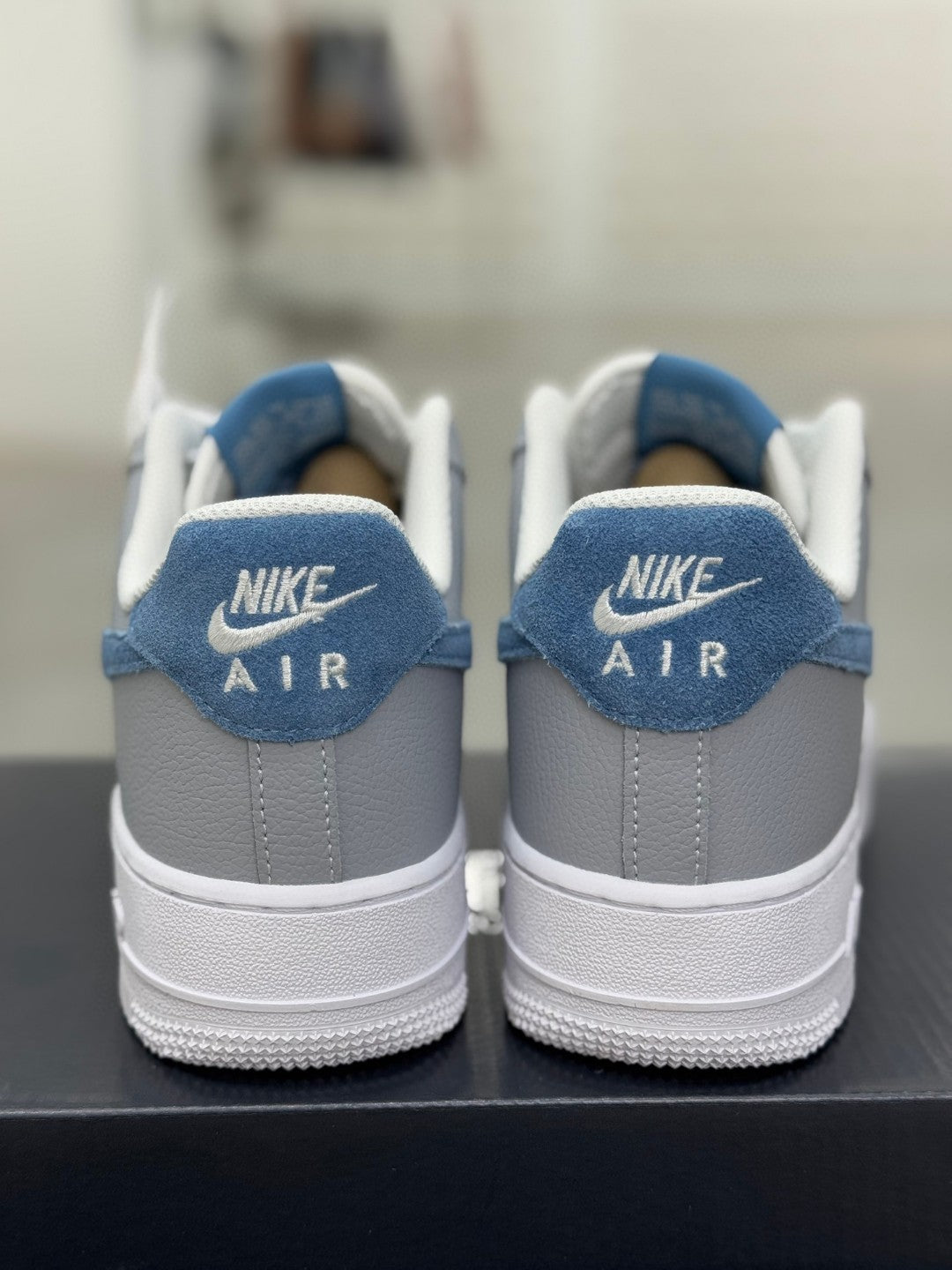 Airforce 1 07 Low Summit White / Aegean Storm
