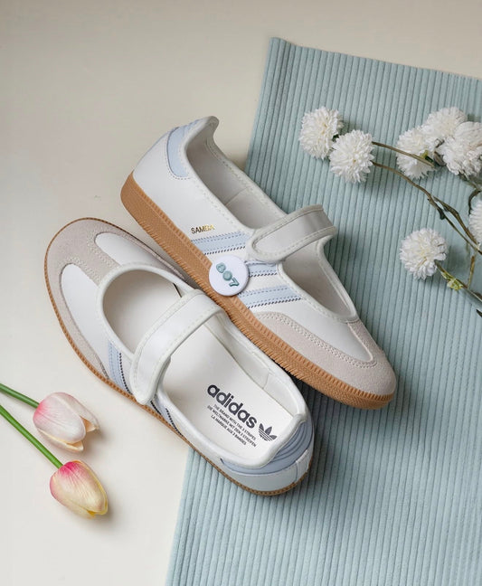 WMNs Samba Jane White Blue Gum