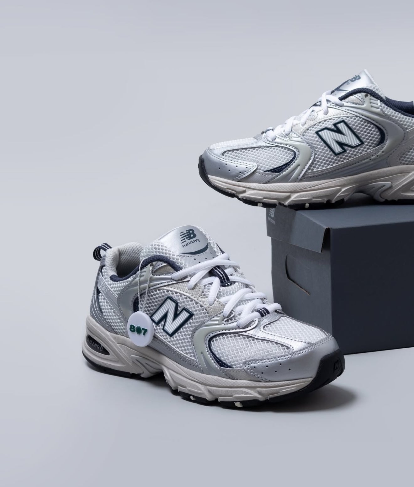 WMNs New Balance 530 Steel Grey