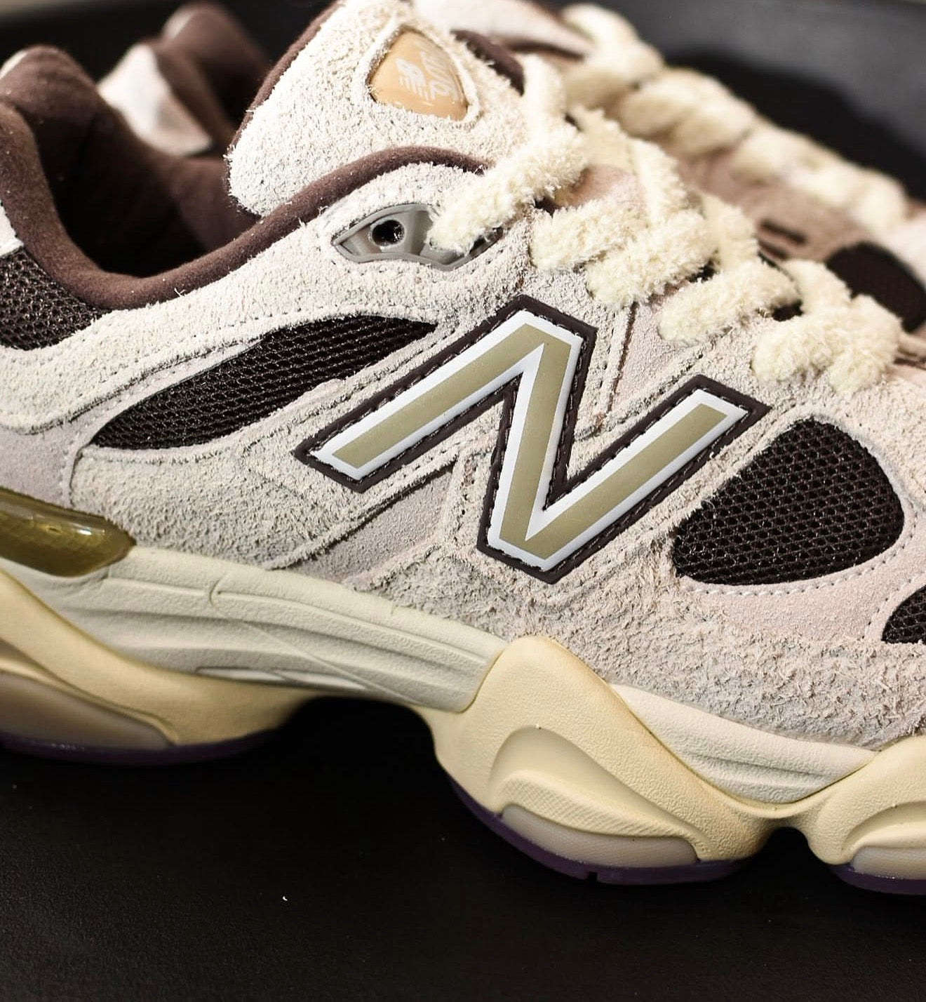 NB Balance 9060 Sydney McLaughlin-Levrone Linen Black Coffee