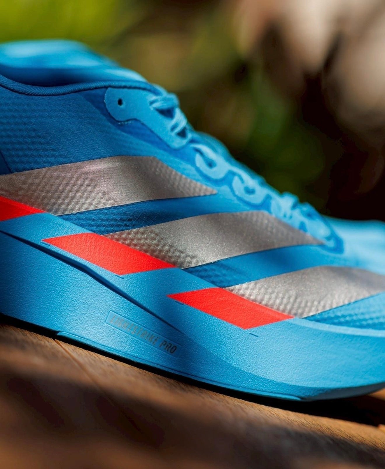 Adizero Evo SL Solar Blue Silver Metallic