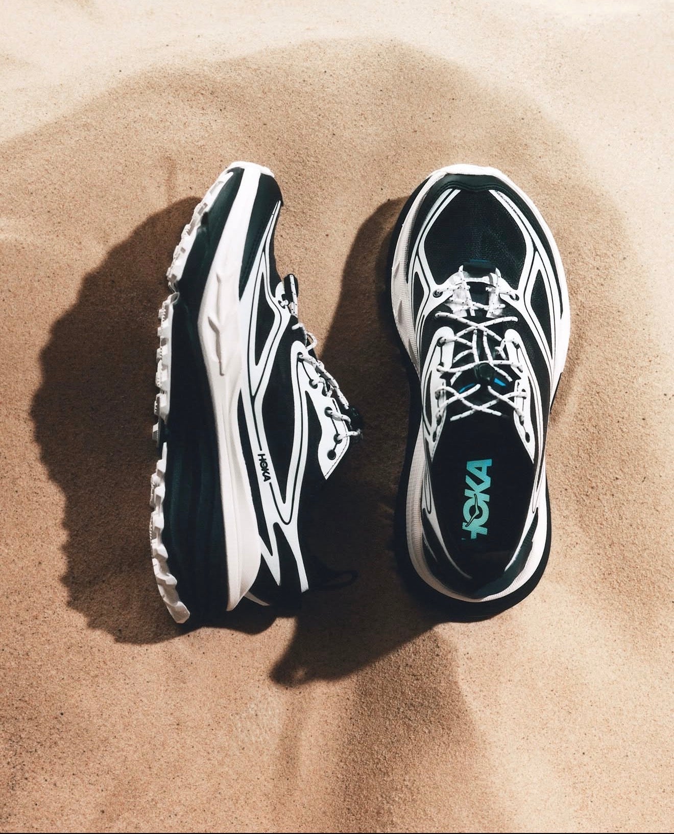 Hoka One One Stinson One7 Black White Dover Street Market Exclusive