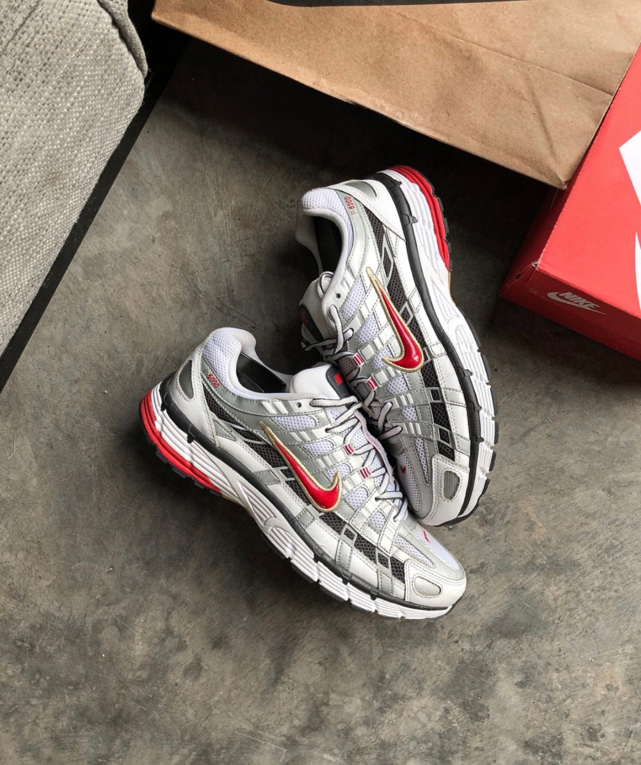 P6000 White Gold Red