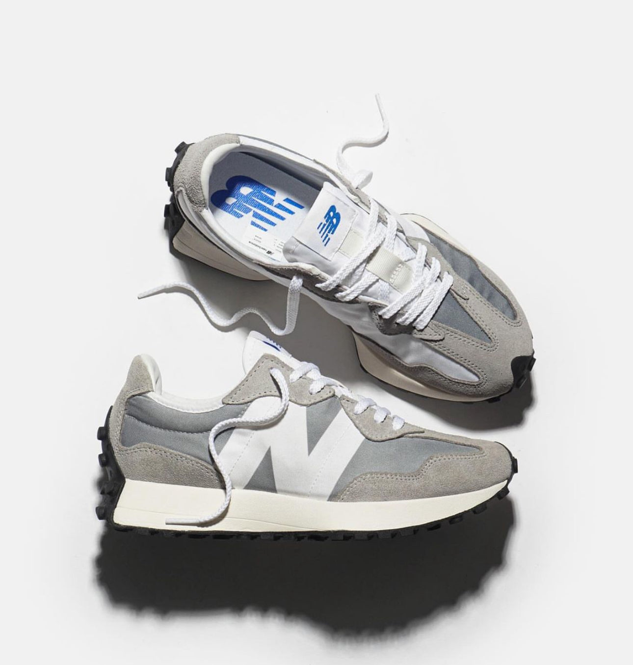 NB Balance 327 Team Away Grey
