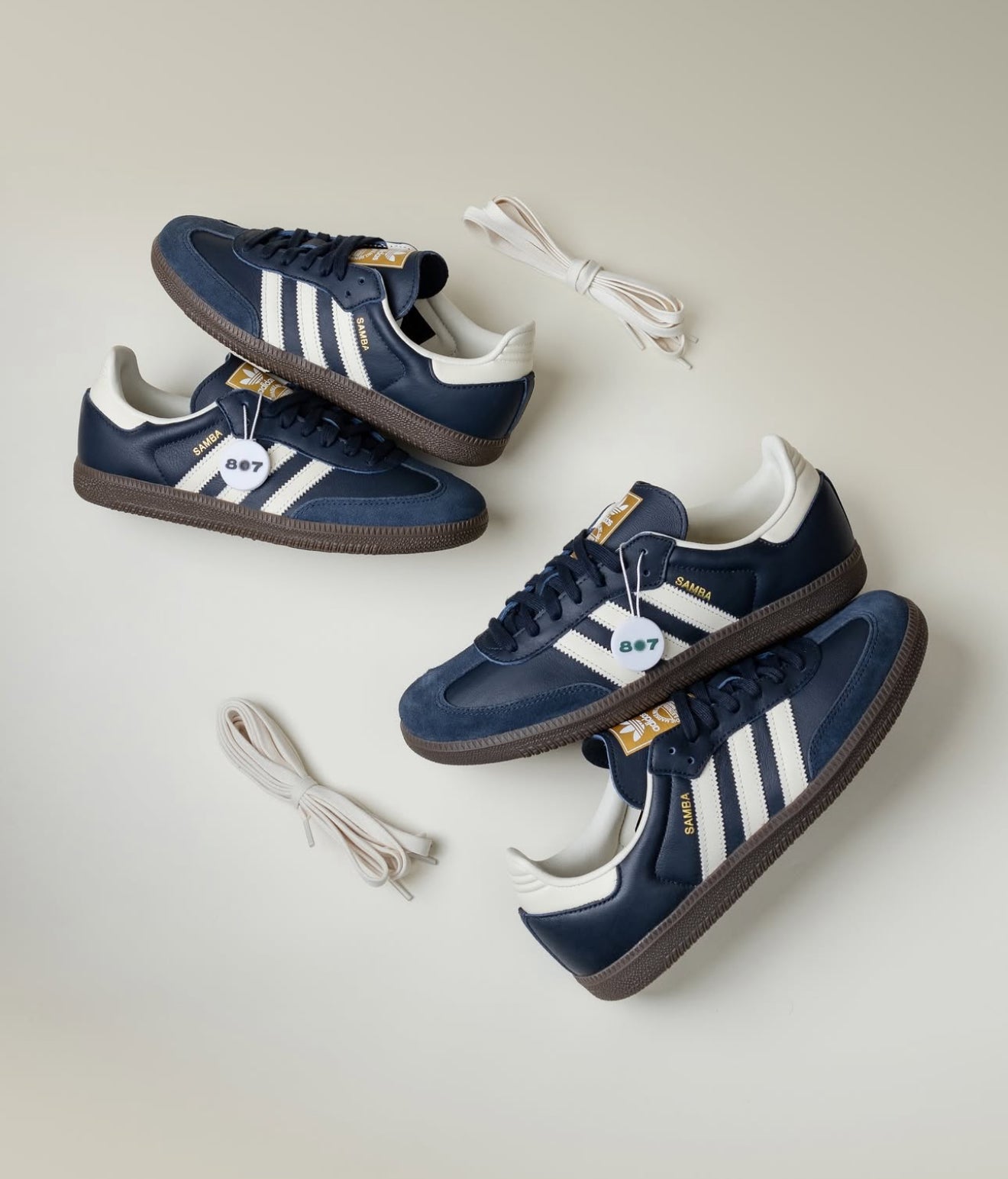 Samba Trainers Midnight Navy
