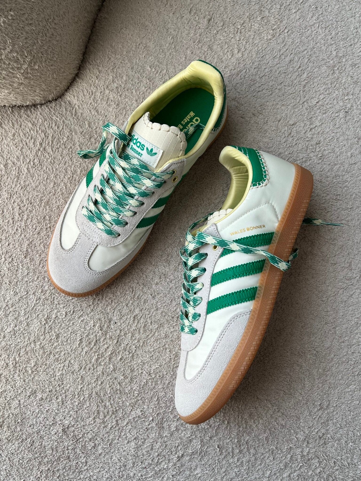 Samba Wales Bonner Cream Green