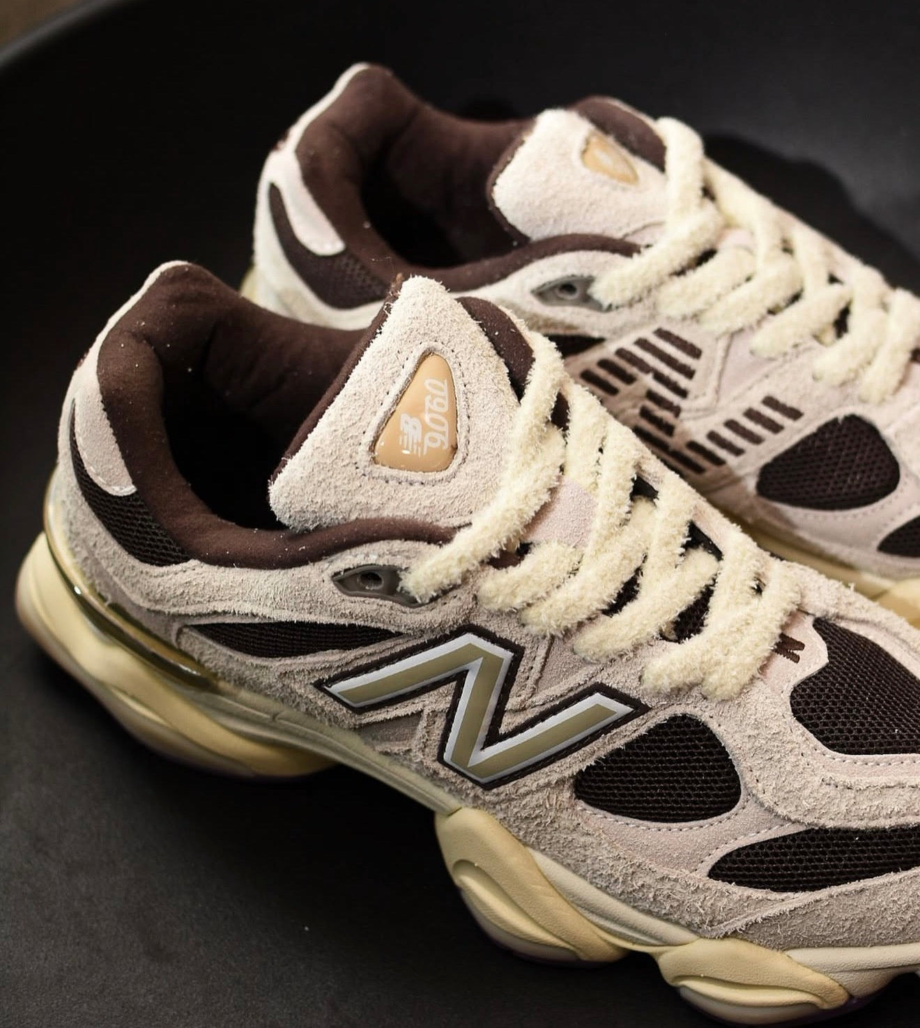 NB Balance 9060 Sydney McLaughlin-Levrone Linen Black Coffee